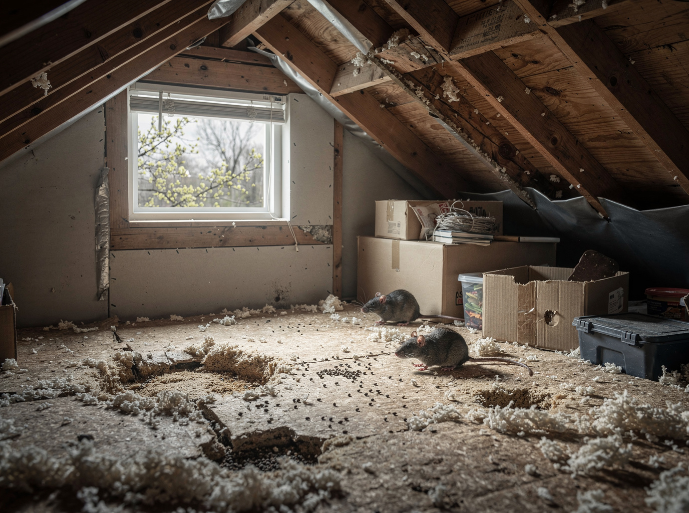 Spring Rodent Control: Why Your Attic Becomes a Target in Early Spring