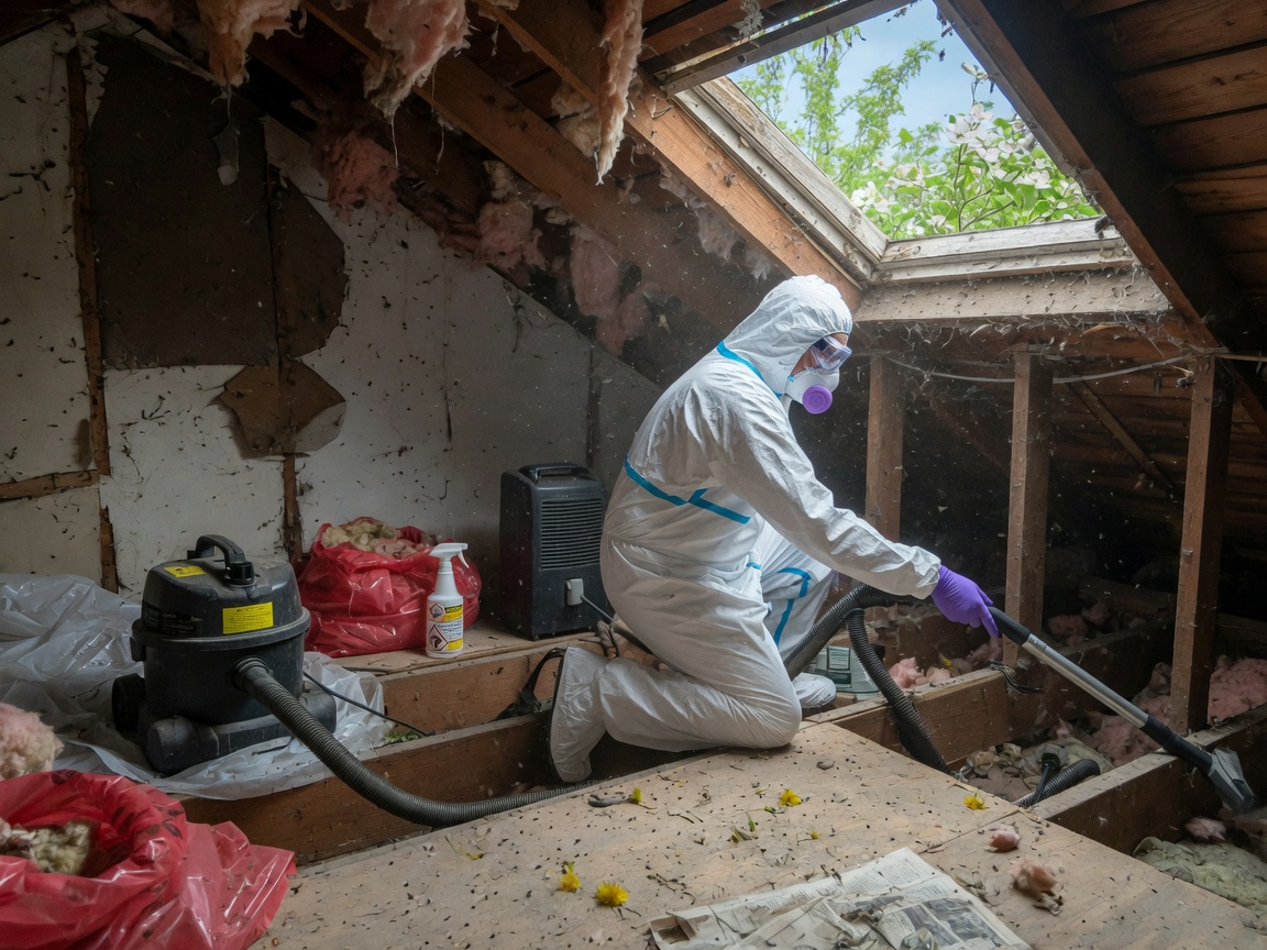 Attic Decontamination in Spring