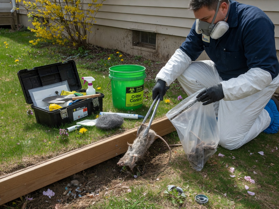 Dead Rodent Removal in Spring